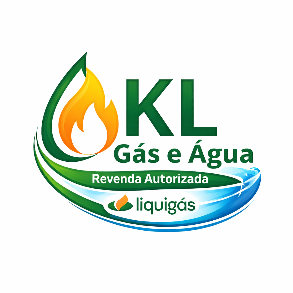 Logo KL Gás e Água 